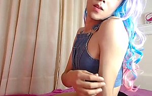 Sissy boi pucci vibrator rider