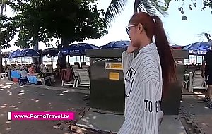 Naughty while walking 