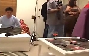 Wife gang bang at party