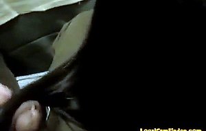 Silky chinese hairjob 