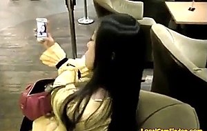 Silky chinese hairjob 