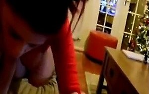 Big tit gf desperate for cum