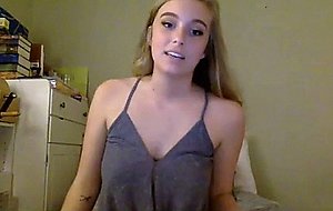Year old blonde tease 