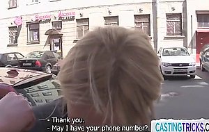 Young casting babe fucked at sex audition 