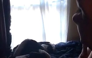 Hot brunette neighbor gets fucked intense 
