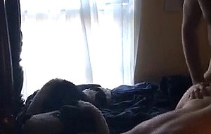 Hot brunette neighbor gets...