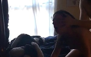 Hot brunette neighbor gets fucked intense 