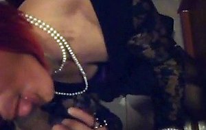 Crossdresser and me in january