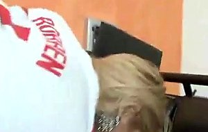 Hot blonde shemale fucked