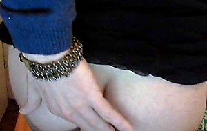 Sucking vibrator on the webcam