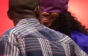 Very horny couple arrive for an orgy and cant wait