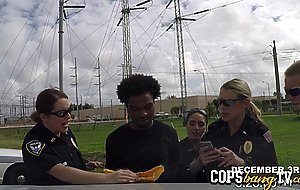 Cops love to fuck in outdoors black dudes that they just arrested for having massive cocks hiding