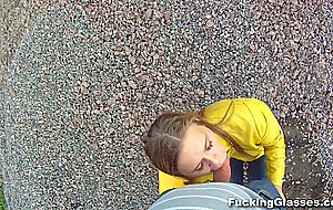 Fucking glasses - emma - fucked on a construction site