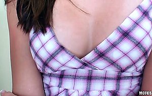 Talented amateur blonde rides a big cock