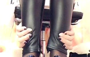 Awesome chinese nylon pantyhose tease