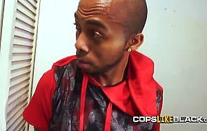 Horny busty cops enjoy a lot to get penetrated by this BBC