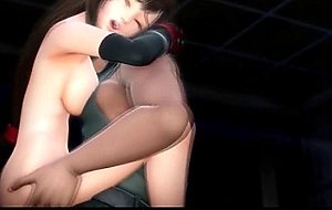 3D Busty Teen Girl Gets Destroyed