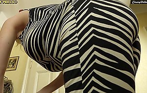 Busty pregnant housewife nude...