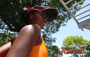 Ebony beauty with a big ass...