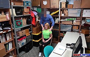 Officer Moans as He Likes the Way She Rides Him Passionately