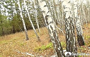 Fucking my stepmom during a nice walk