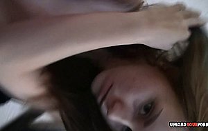 Yo and already very kinky brunette babe