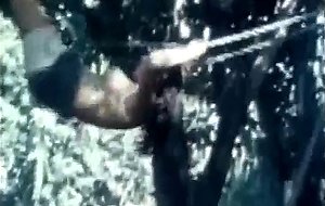 Hairy vintage lesbian milfs having some fun lickin 