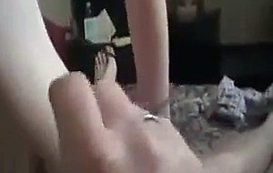 Young Petite Girl Has A Nice Time