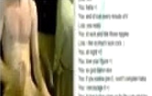 sweet girl on video chat
