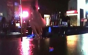 Striptease girl
