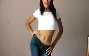 Busty teen dance