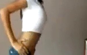Busty teen dance