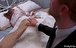 Dude bangs step daughter and milf gf 