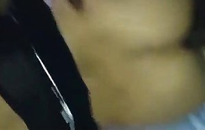 Homemade husband films wife with black 