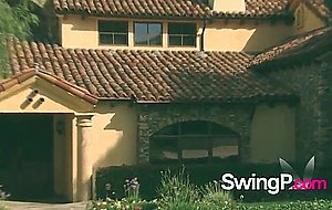 Swinger couples are having a wild party 