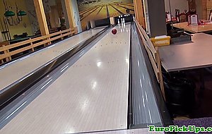 Clitpierced girlnextdoor facialized in public