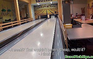 Clitpierced girlnextdoor facialized in public