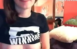 Naked teen on cam1st
