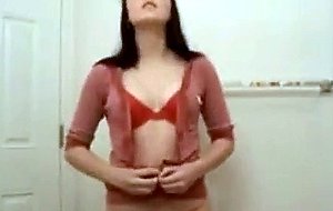 Exgirlfriend selfshot striptease