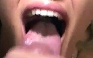 Deep throat blow jobs & cum shots