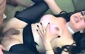 Big tits Nataly gets drilled