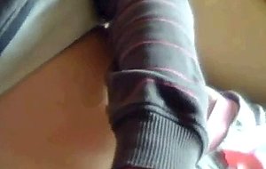 Amy shows ass