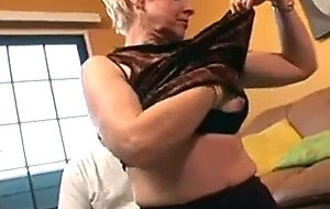 Blond beautifull honey granny 