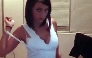 Tattooed babe giving juicy blow job and fucking a guy