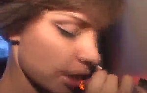 Desperate housewife sucking off stranger at glory hole