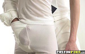Mature Bishop fucks twinks...