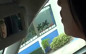 This poor slut is having car troubles