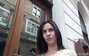 German scout 18yr old small teen seduce to fuck at casting