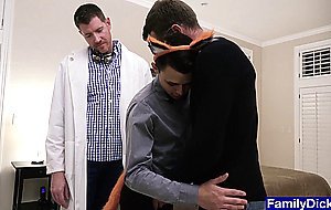 Old men bareback fuck young twinks tight asshole hard