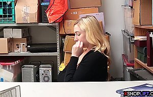 Upset petite blonde teen banged by a dirty LP officer